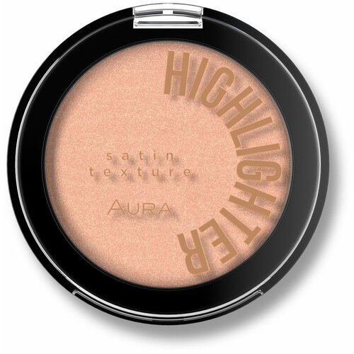 Aura Kompaktni prah visokog sjaja GLORIOUS CHEEKS 218 Nude Shimmer Slike