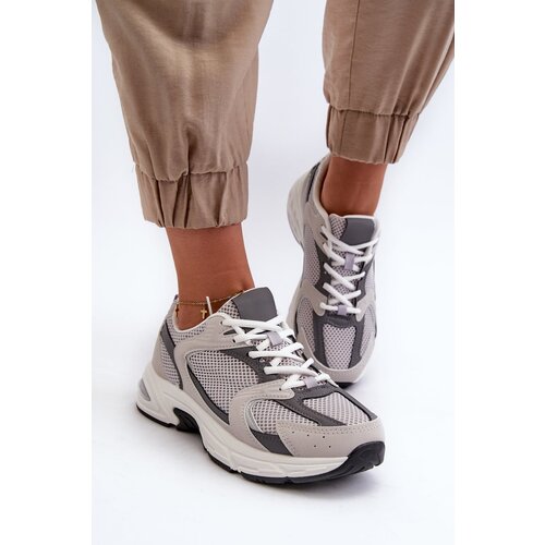FB2 Women&amp;#039;s Gray Sports Sneakers Kildia Slike