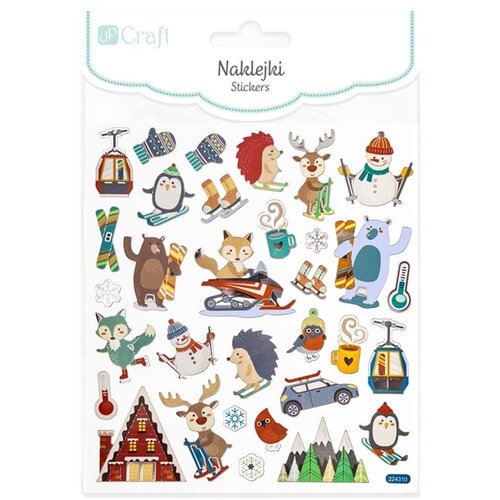  Set naljepnica Winter Landscape 33 komada Cijene