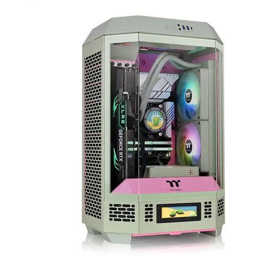 Oblivion gaming oprema Kući&scaron;te ThermalTake The Tower 300 Matcha plum Cene