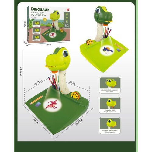 Hk Mini IGRAČKA PROJEKTOR DINOSAURUS ZELENI Slike