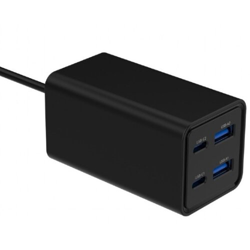 Gembird TA-UC-2A2C-PD65-01-BK mobile device charger Laptop, Smartphone Black AC Fast charging Indoor Cijene