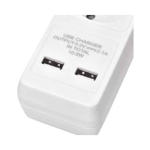 Emos P1322RU produžni, razvodni kabel, 3 utičnice, 2m Slike