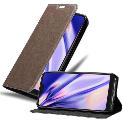 Cadorabo Ohi&scaron;je, združljivo z Xiaomi Mi 8 LITE v kavovinsko rdeča - Za&scaron;čitni ovitek z magnetnim zapiranjem, stoječo funkcijo in režo za kartice, (20558450) Cene