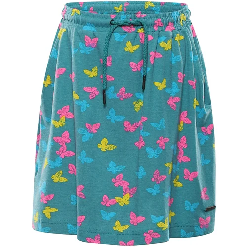 Alpine pro Children's skirt ZIRIDO porcelain green variant PA