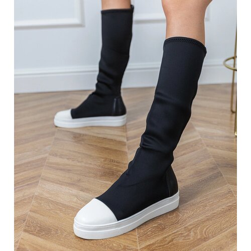 Gemre Black fabric sports boots with elastic upper Lussa Cijene