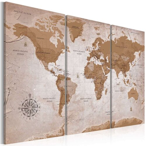  Slika - Vintage Map: Oriental Travels 90x60 Slike
