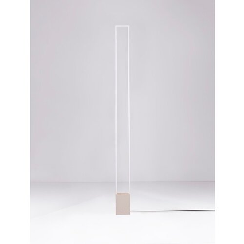 Nova Luce Bijela LED stojeća svjetiljka (visina 161 cm) Lithos &amp;ndash; Slike