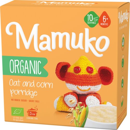 BIO Organic Oat and Corn Porridge - 200 g Cene