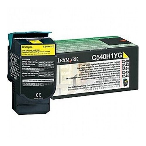 Lexmark - Toner C540H1YG (žuta), original Slike
