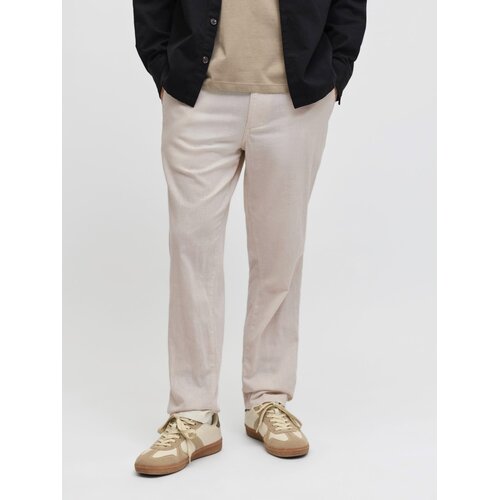 JJ Rebel Mu&amp;scaron;ke pantalone JREBOLIVER SUNNY CHINO, Smeđa boja Slike