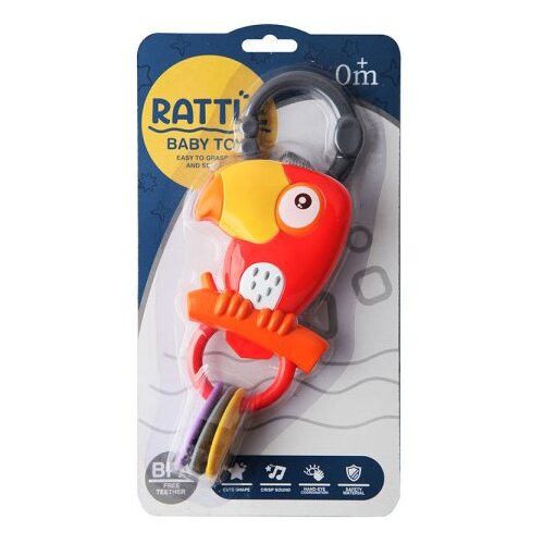 Baby ropotuljica Animal Rattle Žirafa Slike