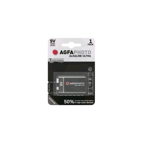 Agfa Baterija alkalna, 6LR6, 9V, blister 1 kom. - 9V B1 Cene