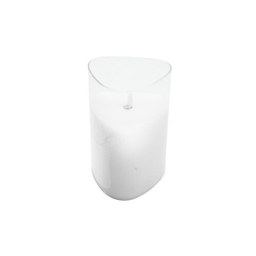 Dekordom Led candle prism - 15cm - transparent - n53 ( 025063 ) Slike