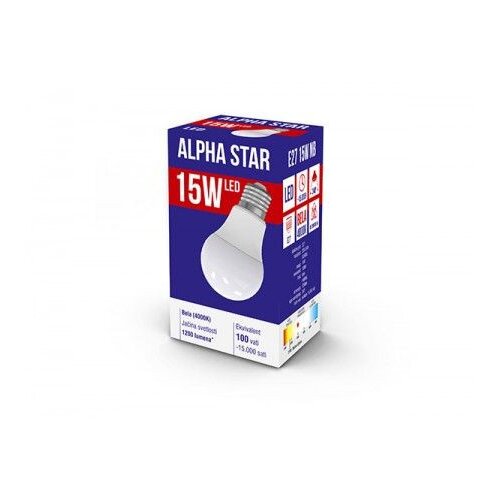 Alpha Star ECO Led Sijalica E27 -15W 220V Bela 4000K ( E27 15W NB ) E27 15W NB Slike