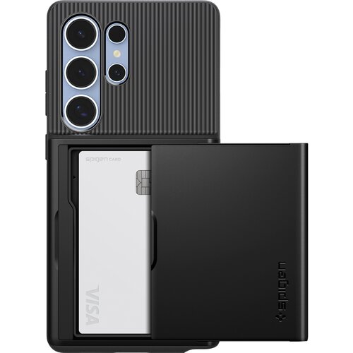 Spigen Samsung Galaxy S25 Ultra Slim Armor CS črn ovitek, (21683557) Slike