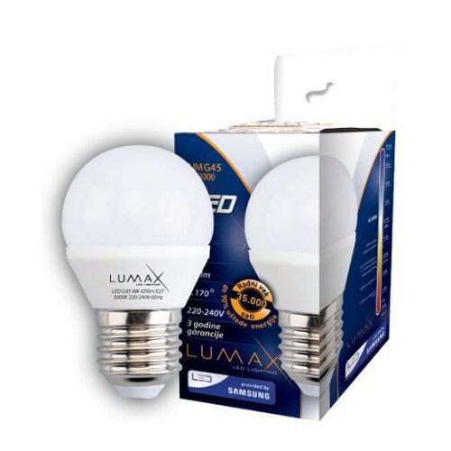 Led Lumax sijalica LED LUMG45-6W 3000K 540 lm ( 003047 ) Cene