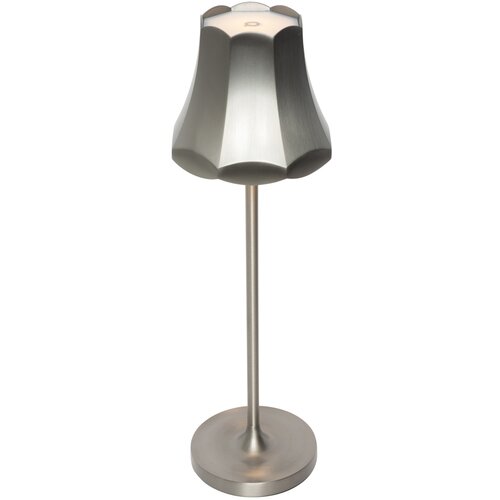 QAZQA Retro namizna svetilka Gunmetal polnilna IP44 - Granny Cene