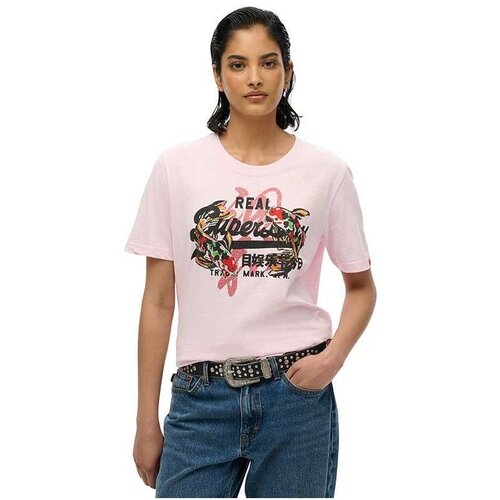 Superdry roze ženska majica SDW1011627A-9HQ Slike