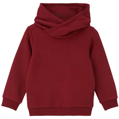 s.Oliver Sweater majica svijetloplava / karmin crvena / crna