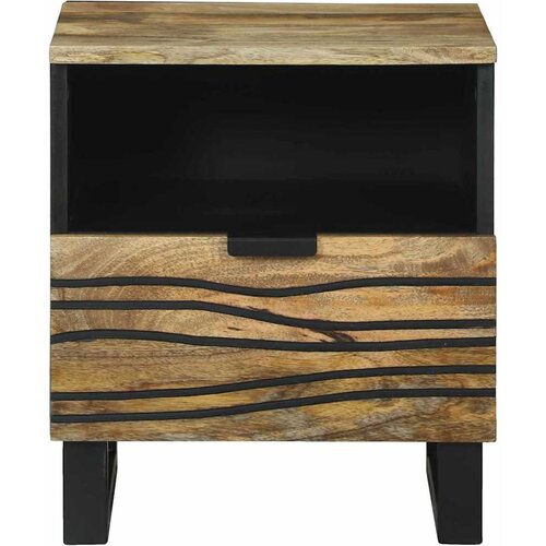  Noćni ormar 2 kom. Prirodna 40 x 33 x 46 cm Konstruirano drvo Slike