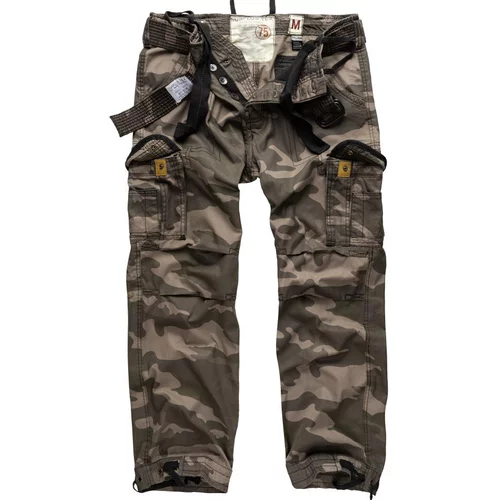 Surplus muške vojaške hlače premium vintage za jače, black camo