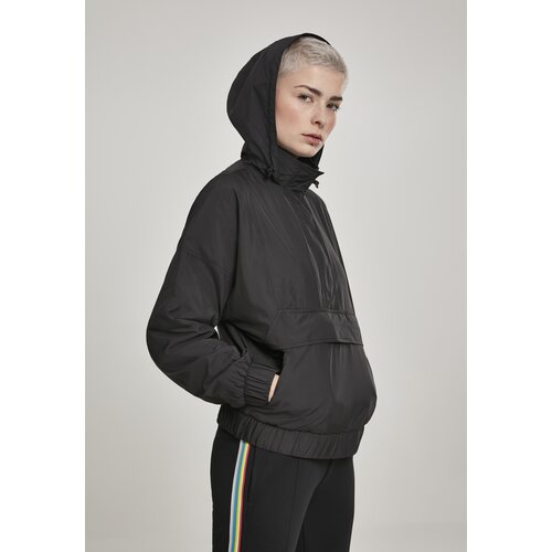 Urban Classics Women&amp;#039;s Panel Pull Over Black Jacket Slike