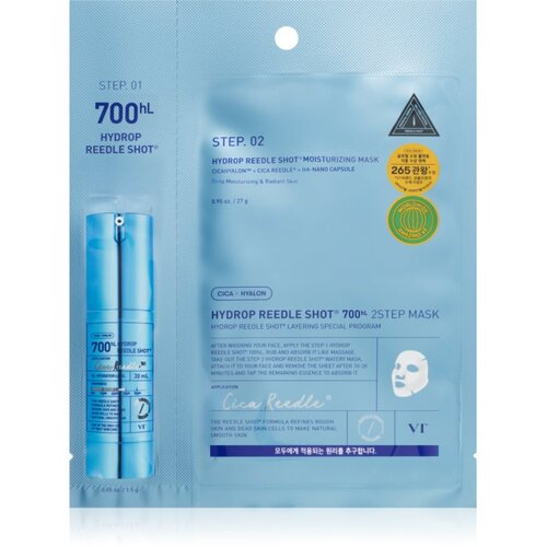 VT COSMETICS Hydrop Reedle Shot 700hL 2 Step Mask maska za dubinsku hidrataciju za dvofaznu njegu lica 28.5 g Cijene