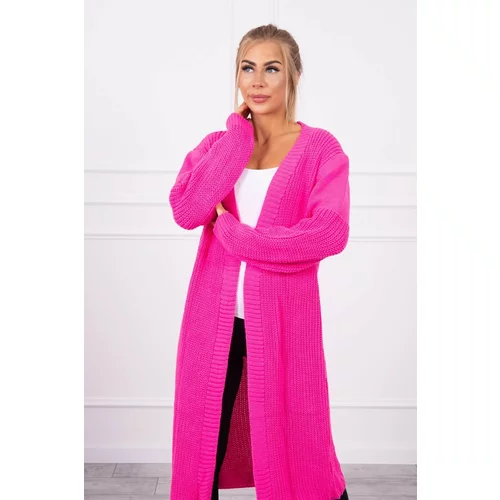 Kesi Sweater long cardigan pink neon
