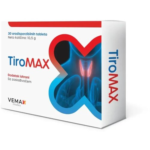 Vemax Pharma TiroMAX, 30 orodisperzibilnih tableta Slike