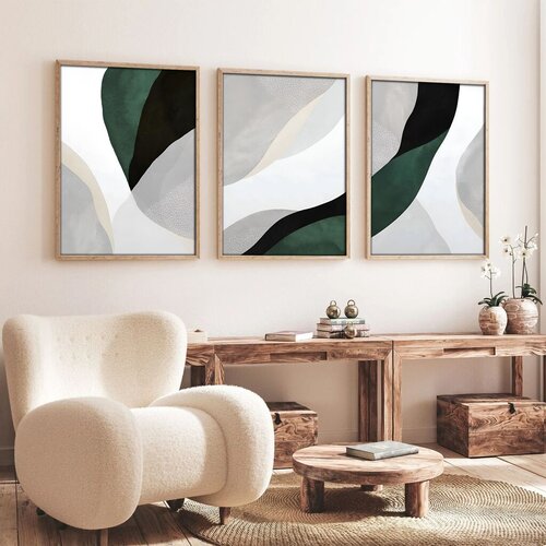 Wallity Uramljena slika Huhu229, 20x30 cm, 3 dijela Cene
