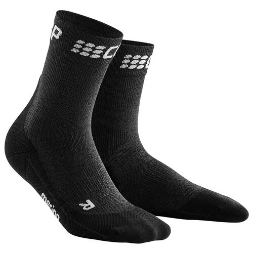 Cep Dámské zimní běžecké ponožky šedo-černé, II Cene