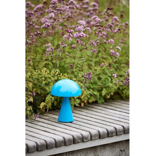 H&amp;uuml;bsch Plava LED stolna lampa s mogućnosti zatamnjivanja (visina 20 cm) Mush &amp;ndash; Slike