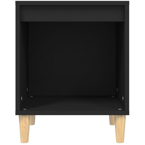  Noćni ormarići 2 kom crni 40x35x50 cm Slike