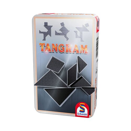 Schmidt Spiele Tangram, v kovinski &amp;scaron;katli Slike