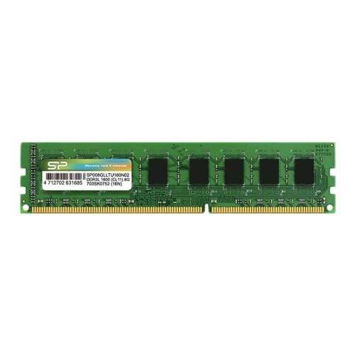 Silicon Power DDR3L 8GB 1600MHz UDIMM CL11 SP008GLLTU160N02 Cene