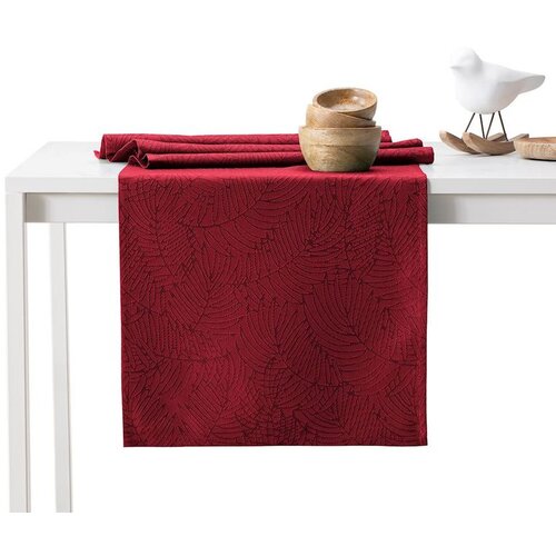 AmeliaHome Stolnjak i traka Gaia 115x200 cm, bordo Cijene