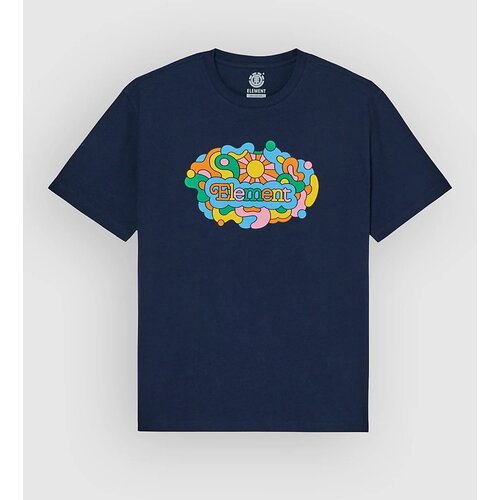 Element Psychswirl T-Shirt eclipse navy Slike
