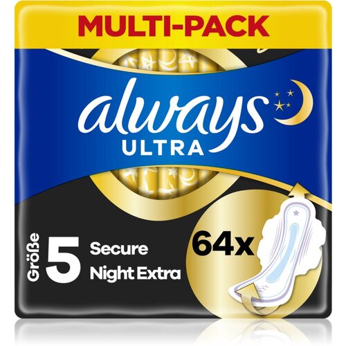 Always Ultra Secure Night Extra ulo&amp;scaron;ci 64 kom Slike