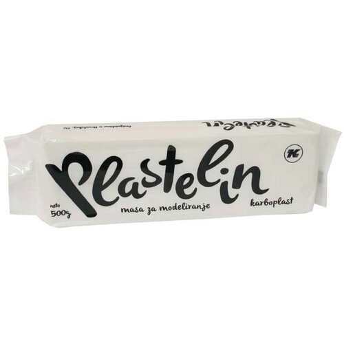 Karbon Plastelin bel, 500 g Cene