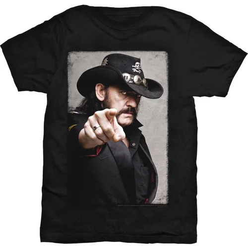 Lemmy Kilmister Košulja Pointing Photo Men Black L