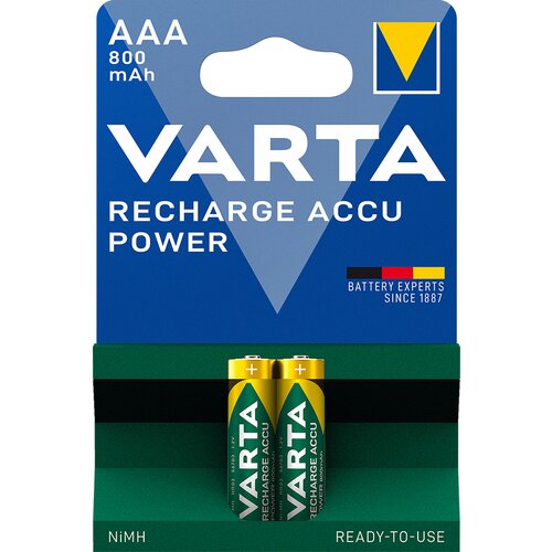Varta POLNILNI BATER.VLOŽEK NIMH READY TO USE AAA R03 800MAH BL/2 Cene