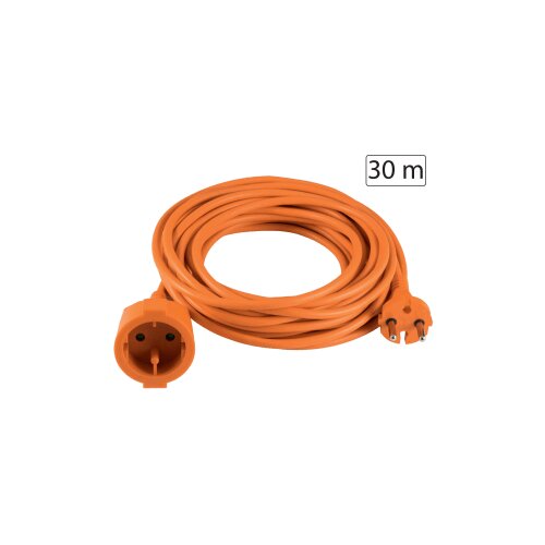  Produžni strujni kabl 1 utičnica, 30m, H05VV-F, orange Cijene
