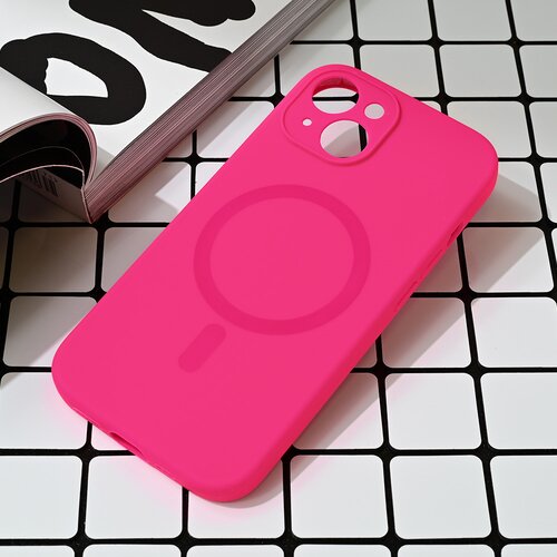  Torbica Magsafe Pure color za iPhone 15 6.1 pink Slike