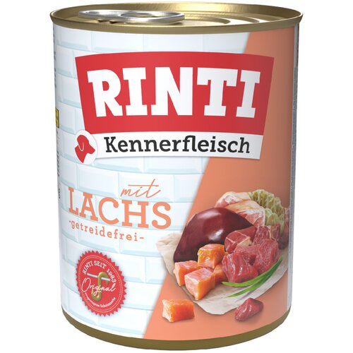 Ekonomično pakiranje RINTI Kennerfleisch 24 x 800 g - Losos Cijene