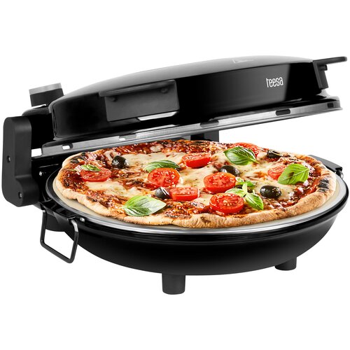  1200W kamena peć za pizzu 32cm do 400°C + 2 rešoa SUPREME Cijene