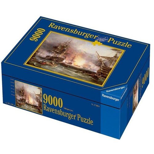 Ravensburger puzzle - Bombardment of the Algier - 9000 delova Slike