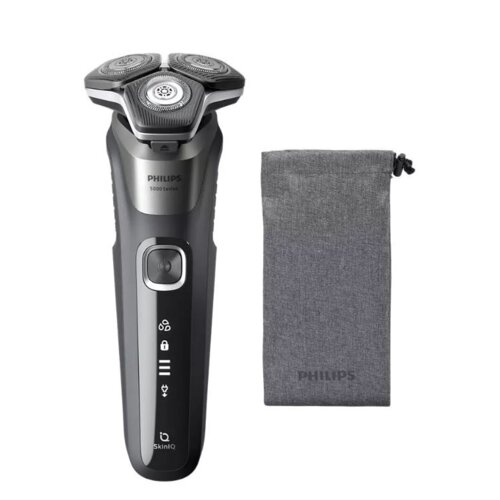 Philips SHAVER Series 5000 S5887/10 mo&scaron;ki brivnik Rotacijski brivnik &Scaron;karje Siva Cene