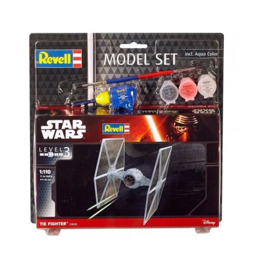 Revell maketa model set tie fighter ( RV63605/5654 ) Slike