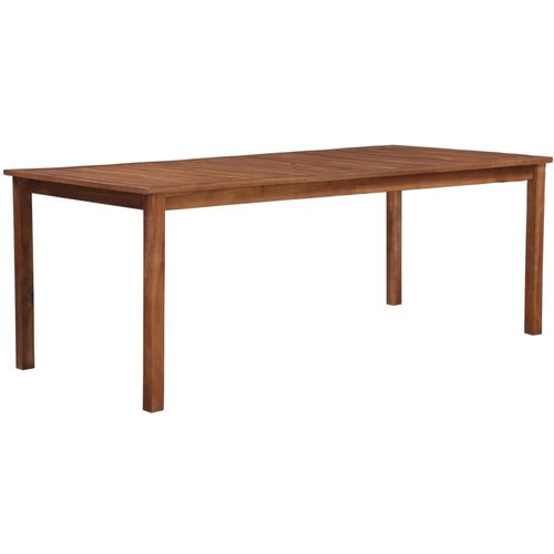 Vrtni stol 200 x 100 x 74 cm od masivnog bagremovog drva Slike